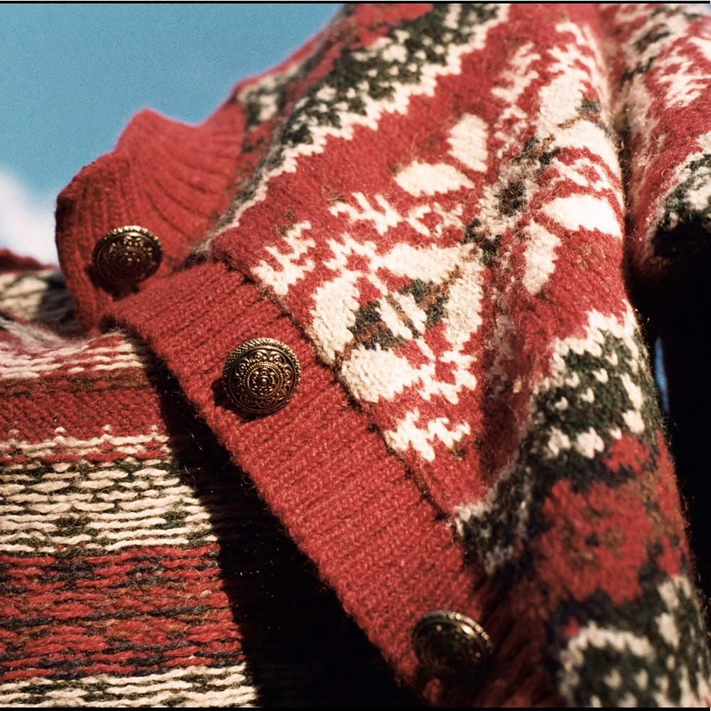 Vintage Wool Winter Sweater